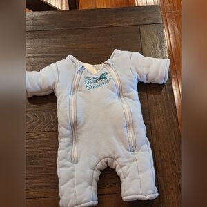 Baby Merlin Blue Magic Sleepsuit